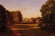 The Gardens of Van Rensselaer Manor House Thomas Cole